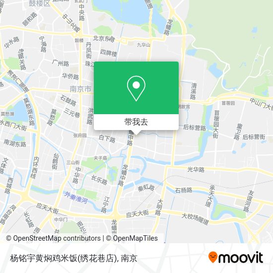 杨铭宇黄焖鸡米饭(绣花巷店)地图