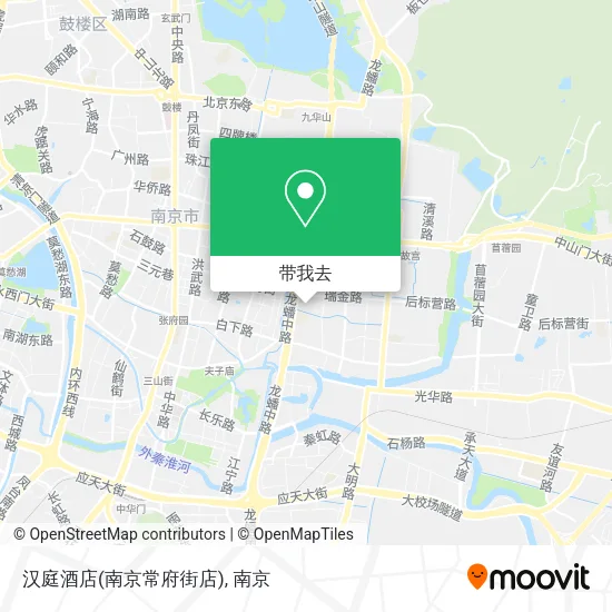 汉庭酒店(南京常府街店)地图