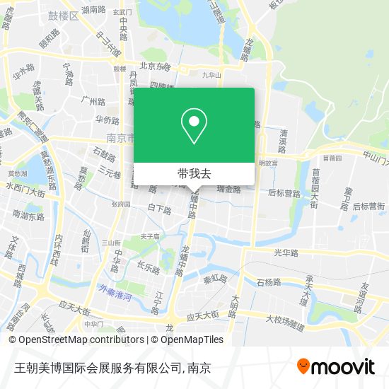 王朝美博国际会展服务有限公司地图