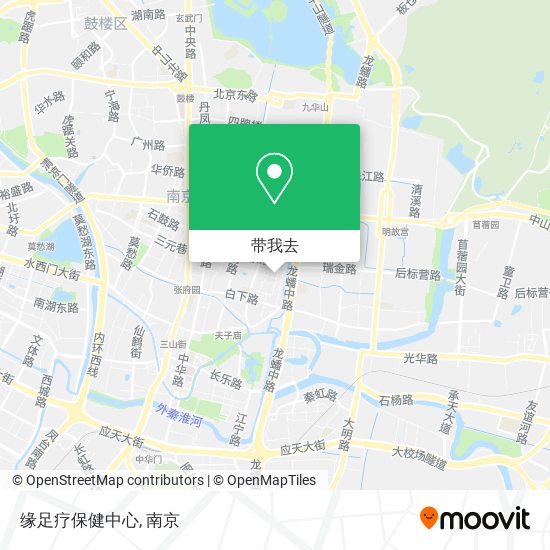 缘足疗保健中心地图