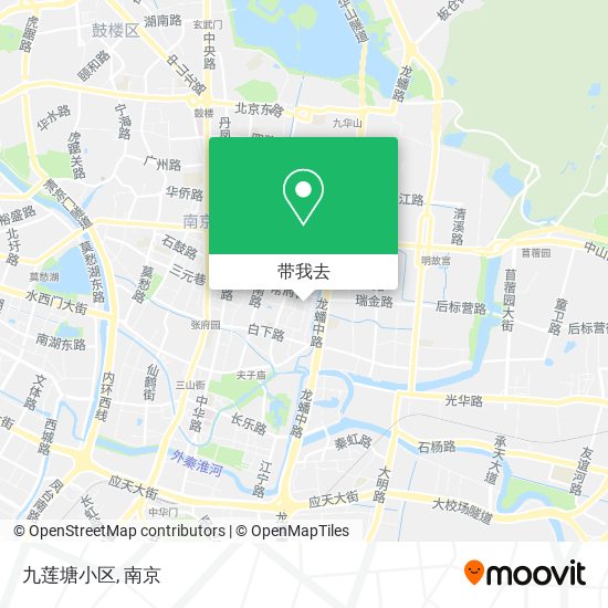 九莲塘小区地图