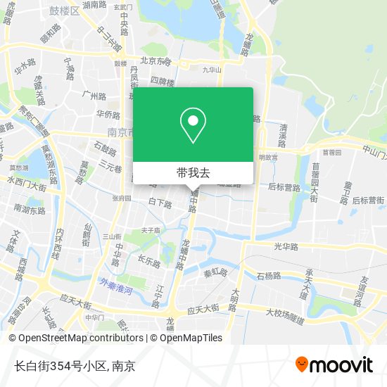 长白街354号小区地图