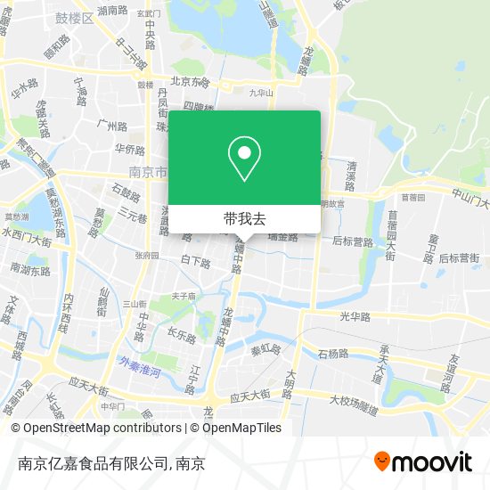 南京亿嘉食品有限公司地图