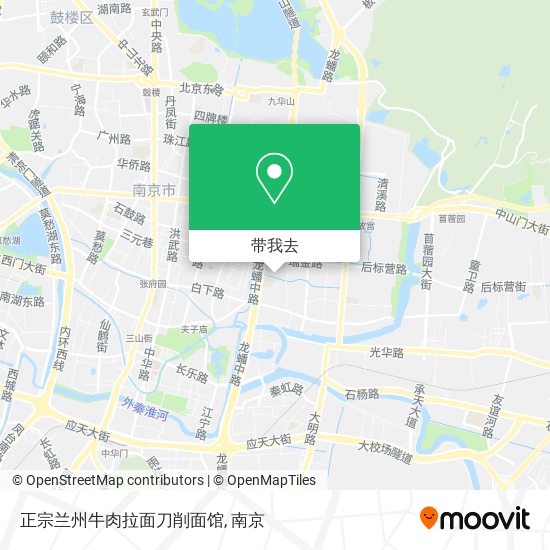正宗兰州牛肉拉面刀削面馆地图