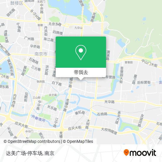 达美广场-停车场地图