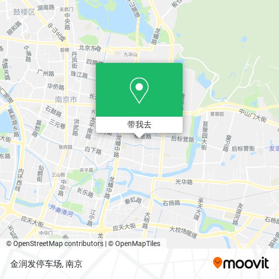 金润发停车场地图