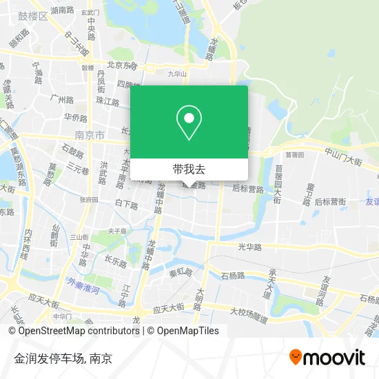 金润发停车场地图