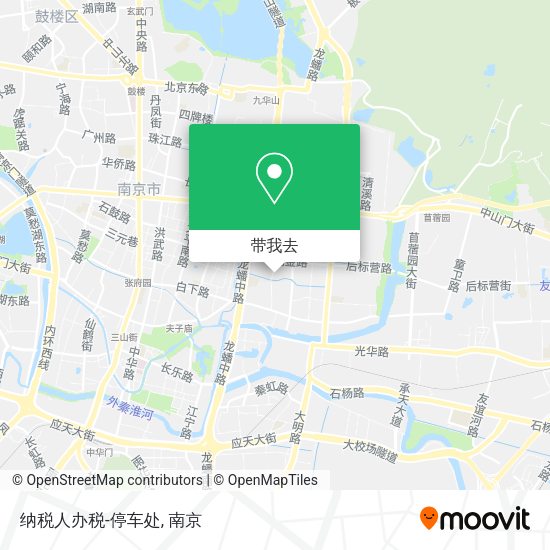 纳税人办税-停车处地图