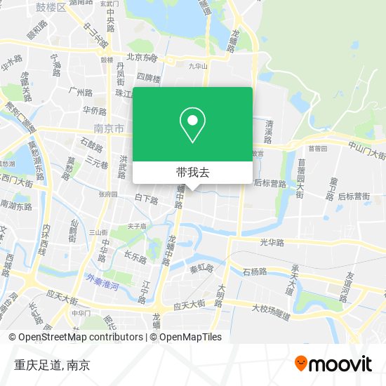 重庆足道地图
