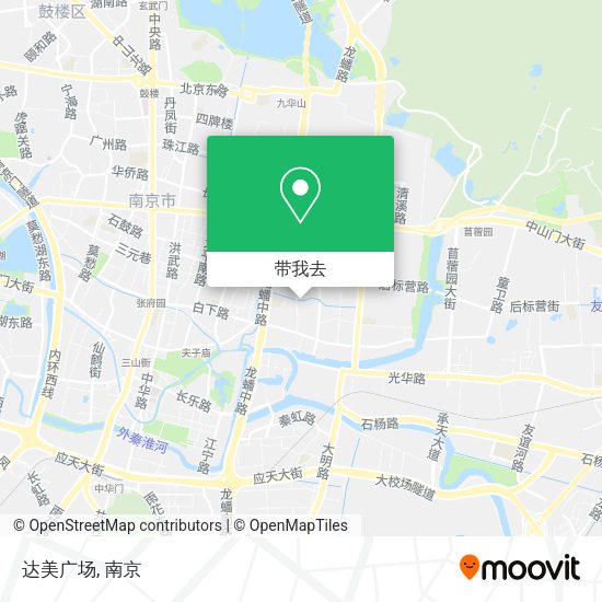 达美广场地图
