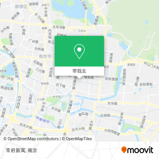 常府新寓地图