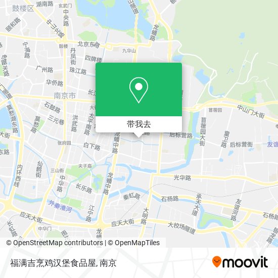 福满吉烹鸡汉堡食品屋地图