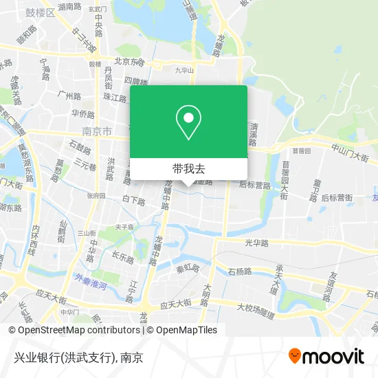 兴业银行(洪武支行)地图