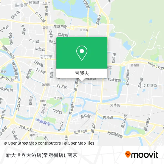 新大世界大酒店(常府街店)地图