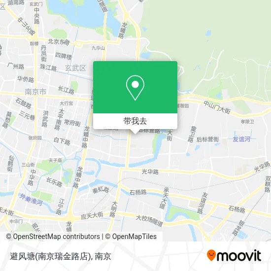 避风塘(南京瑞金路店)地图