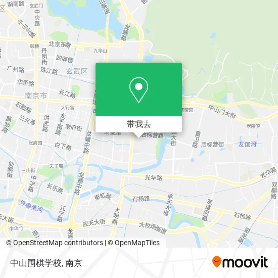 中山围棋学校地图