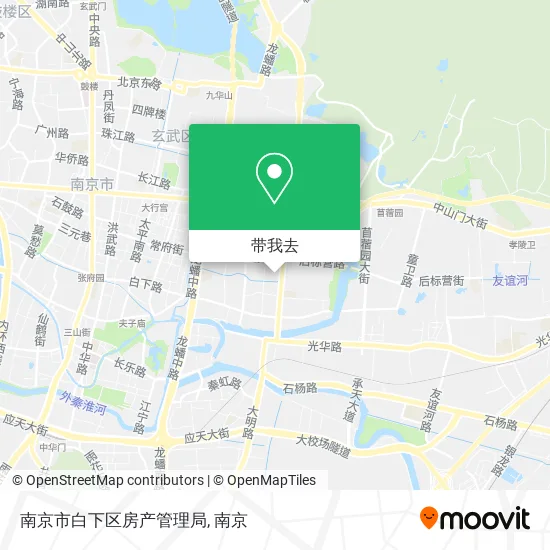 南京市白下区房产管理局地图