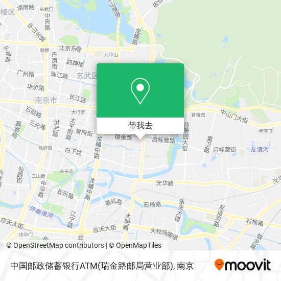 中国邮政储蓄银行ATM(瑞金路邮局营业部)地图