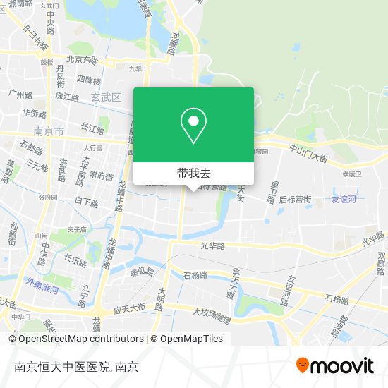 南京恒大中医医院地图