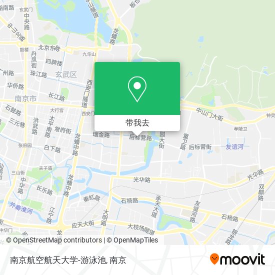南京航空航天大学-游泳池地图