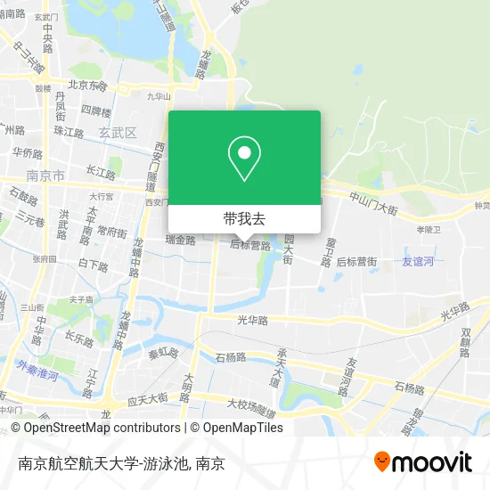 南京航空航天大学-游泳池地图