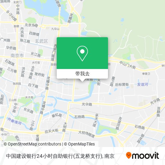 中国建设银行24小时自助银行(五龙桥支行)地图