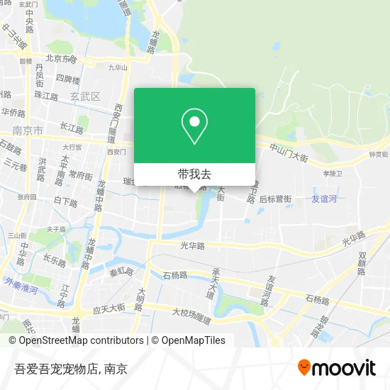 吾爱吾宠宠物店地图