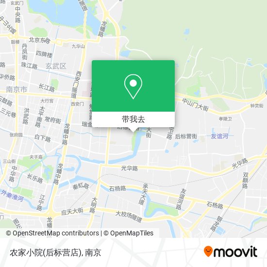 农家小院(后标营店)地图