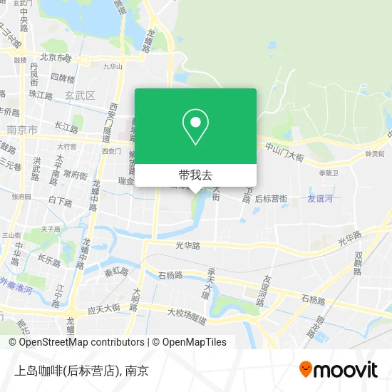 上岛咖啡(后标营店)地图