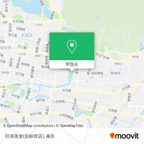 巨涛美发(后标营店)地图