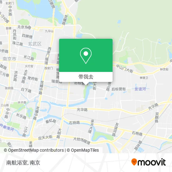 南航浴室地图