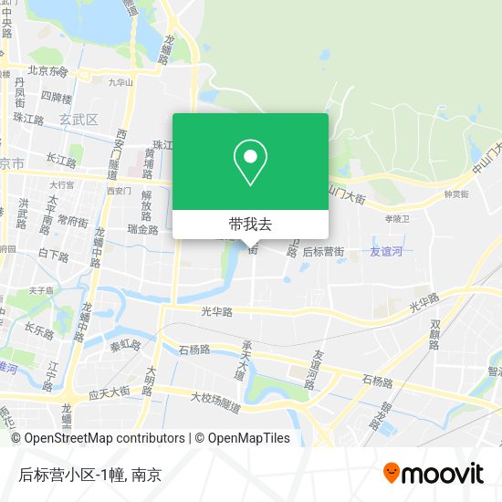 后标营小区-1幢地图