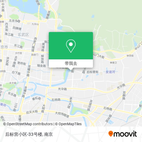 后标营小区-33号楼地图