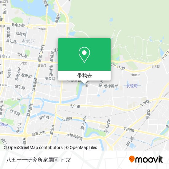 八五一一研究所家属区地图