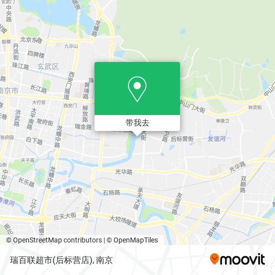 瑞百联超市(后标营店)地图