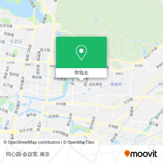 同心园-会议室地图