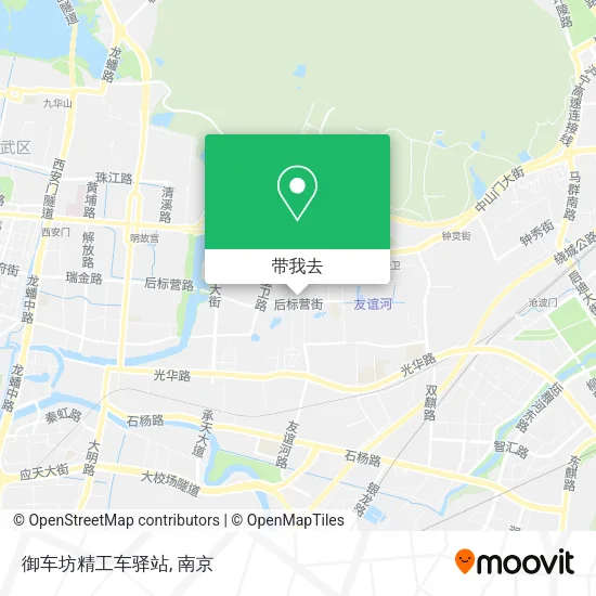 御车坊精工车驿站地图