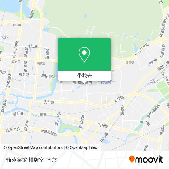 翰苑宾馆-棋牌室地图