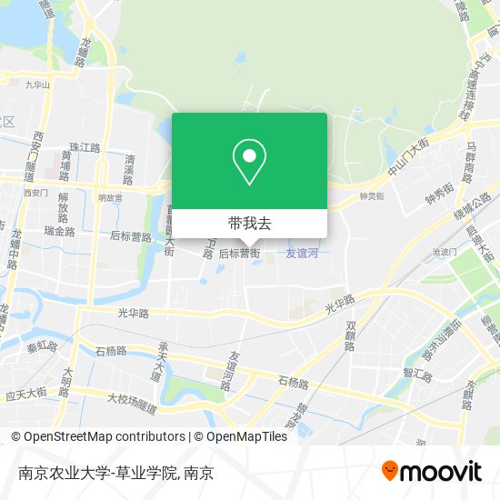 南京农业大学-草业学院地图