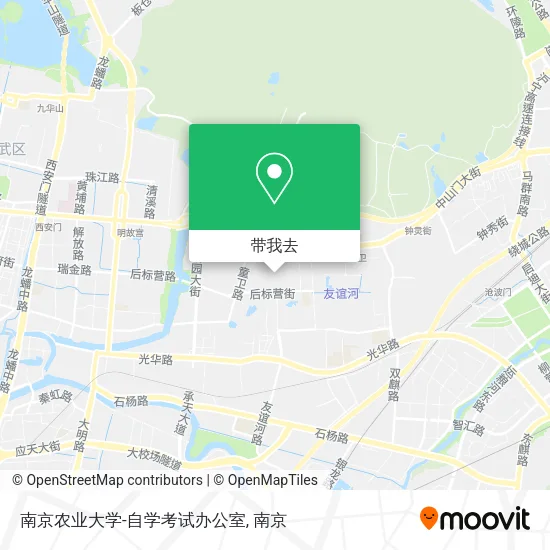 南京农业大学-自学考试办公室地图