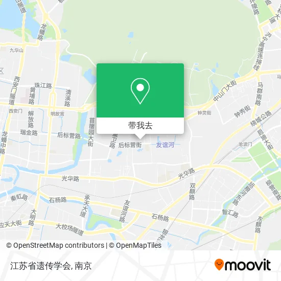 江苏省遗传学会地图