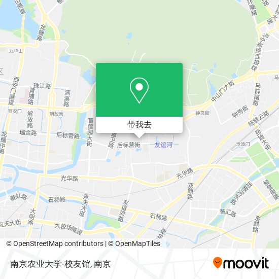南京农业大学-校友馆地图