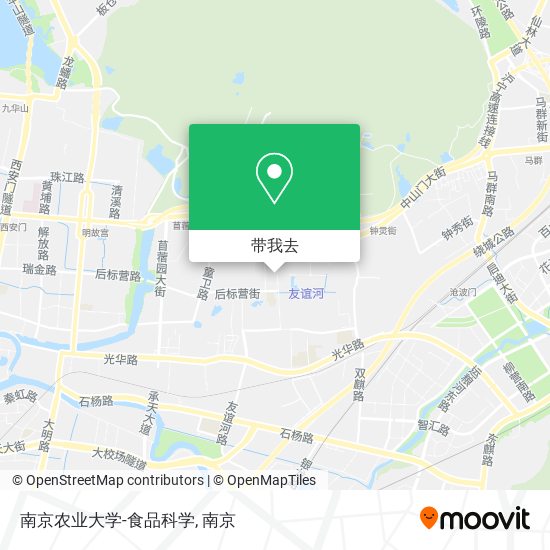 南京农业大学-食品科学地图