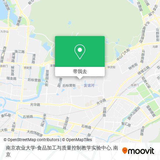 南京农业大学-食品加工与质量控制教学实验中心地图