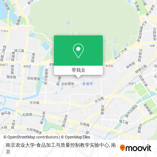 南京农业大学-食品加工与质量控制教学实验中心地图
