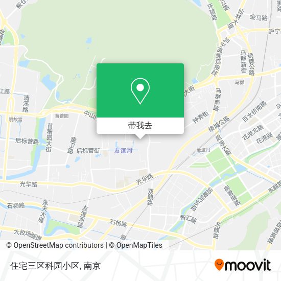 住宅三区科园小区地图