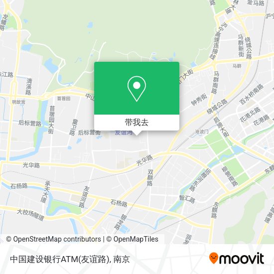 中国建设银行ATM(友谊路)地图