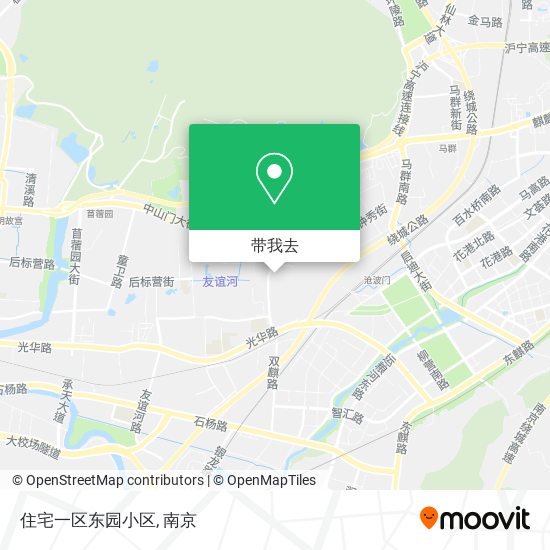 住宅一区东园小区地图