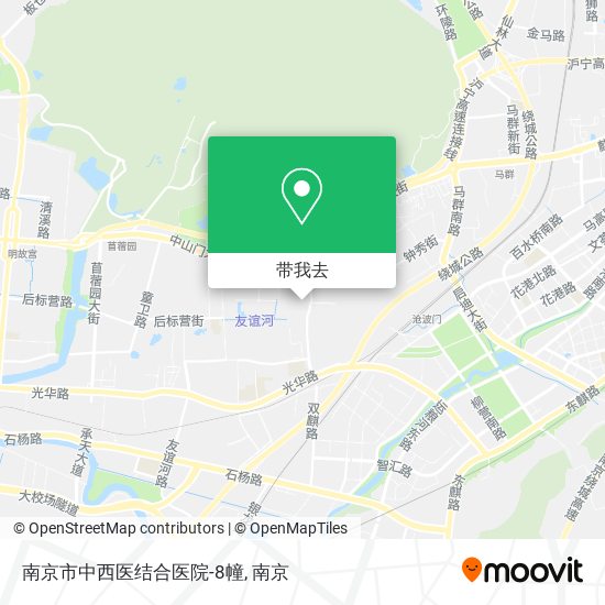 南京市中西医结合医院-8幢地图