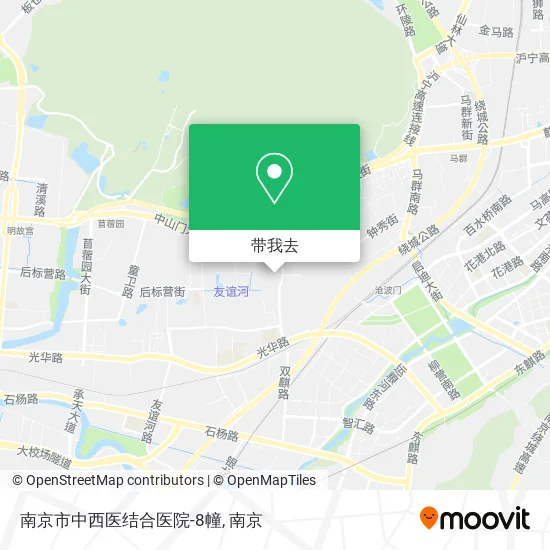 南京市中西医结合医院-8幢地图